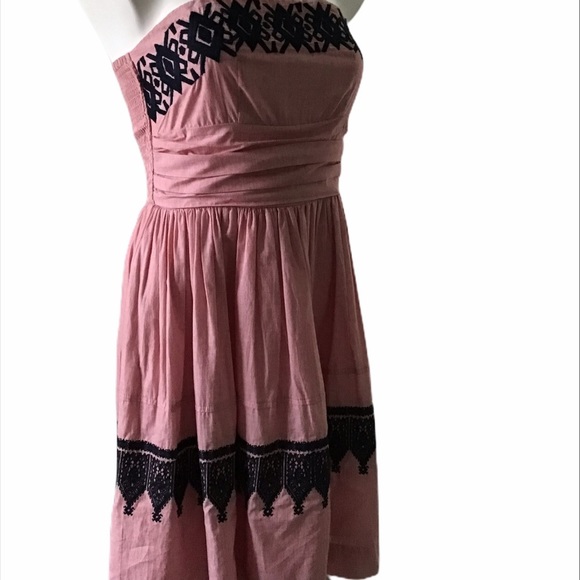 THML red strapless dress, size small - Picture 2 of 15